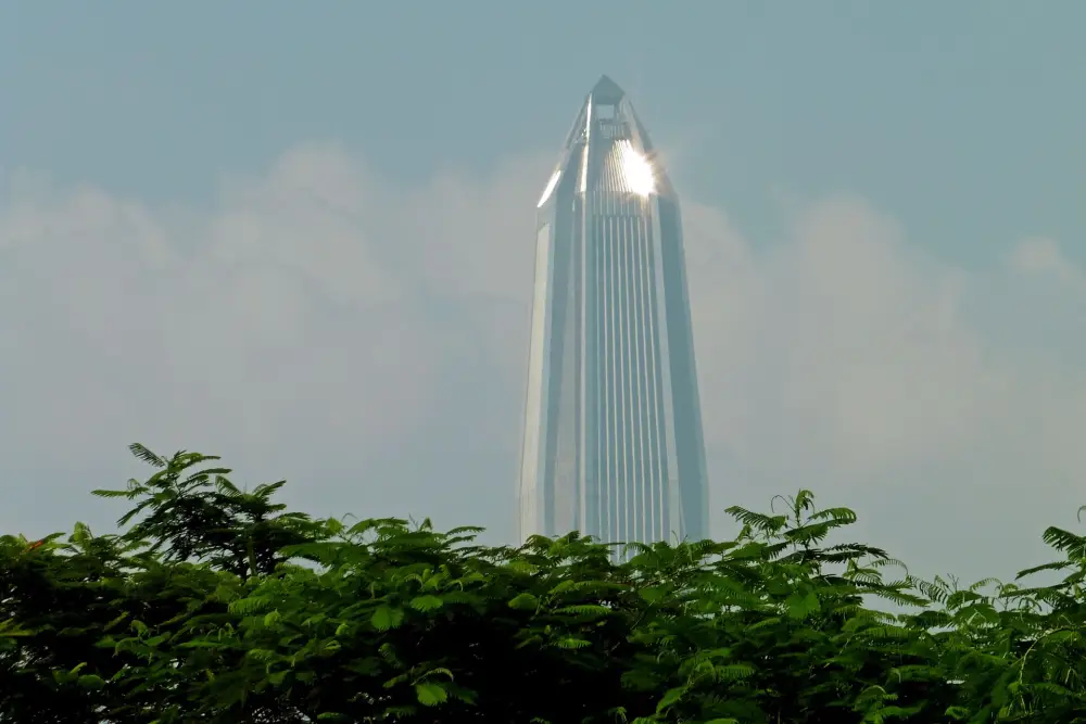 Ping An Finance Centre tower in Shenzhen
