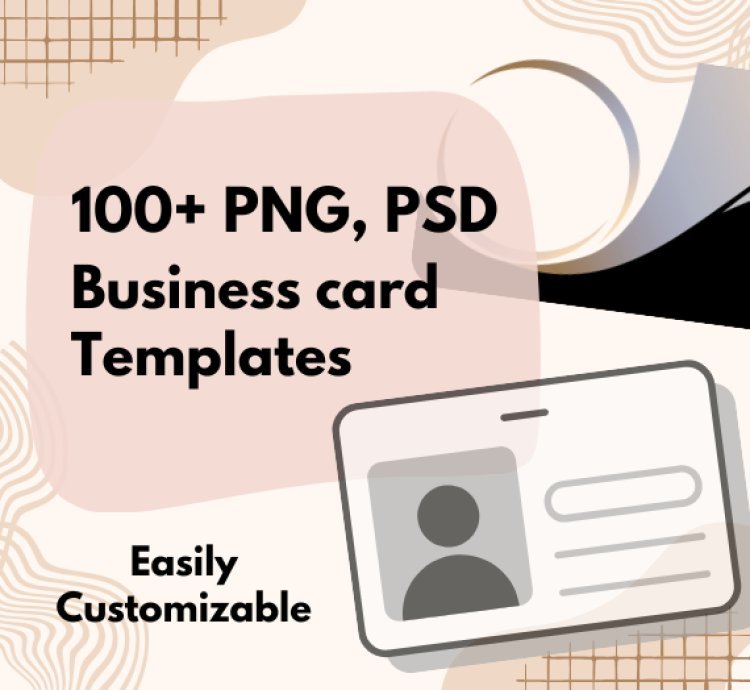 100+ PNG, PSD Business Card Templates, Easy Photoshop Customizable.