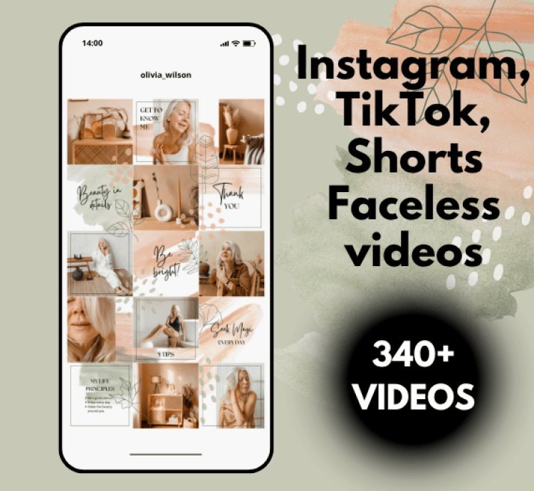 340 ready made videos for instagram, TikTok, Youtube