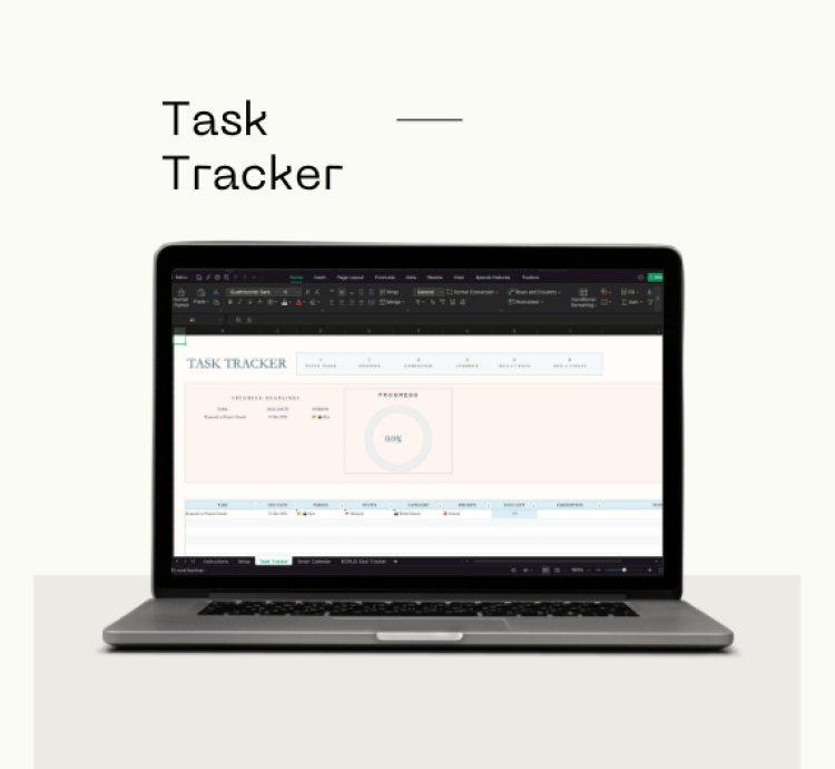 Advanced Excel Task Manager. Boost Your Productivity System