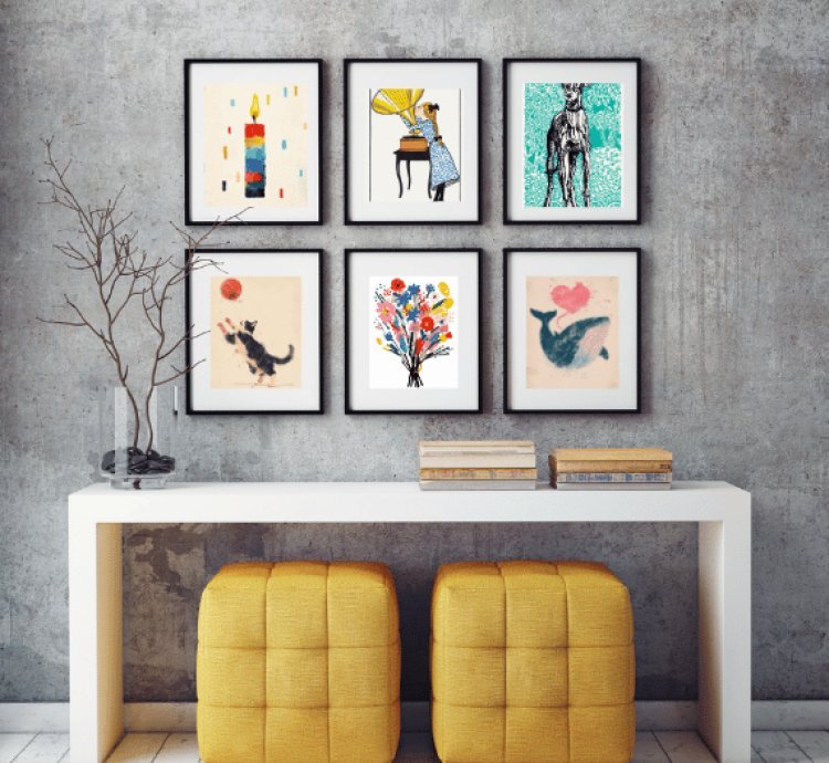 350+ Printable Retro-Style Wall Art Decorations