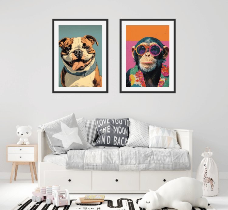 350+ Printable Retro-Style Wall Art Decorations