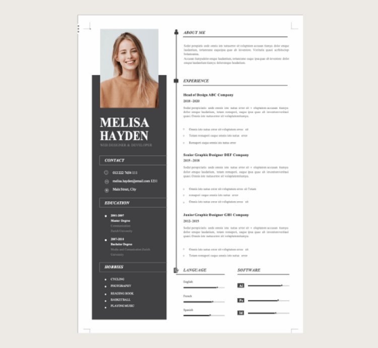 50+ Professional Resume CV Ready made Word Templates