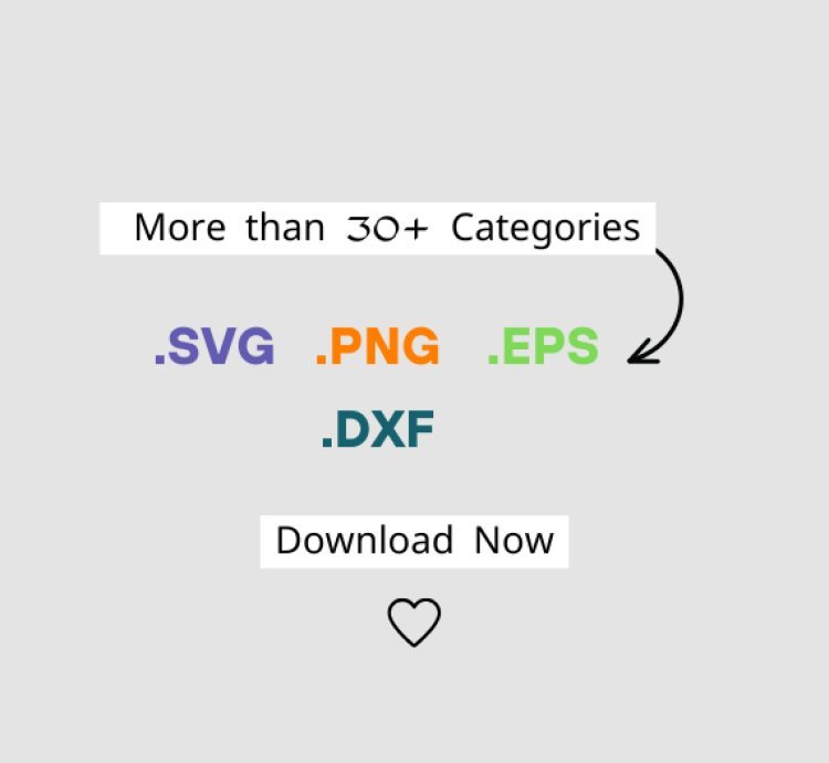 A package of 2500+ SVG, PNG, DXF & EPS Assets for Any Need