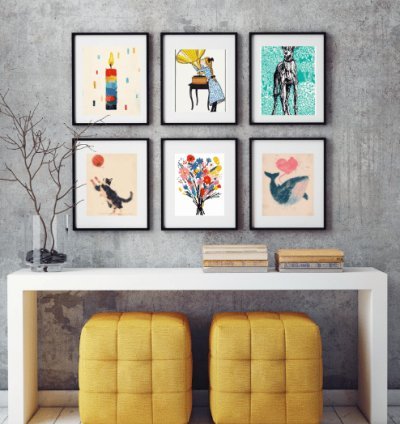 350+ Printable Retro-Style Wall Art Decorations 4