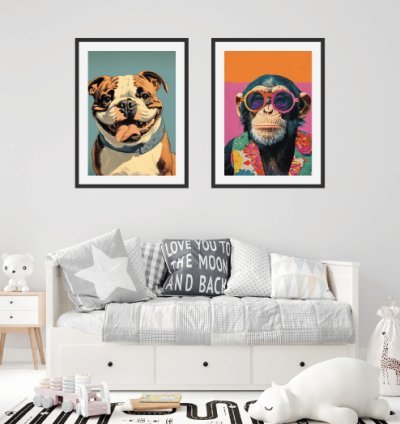 350+ Printable Retro-Style Wall Art Decorations 3