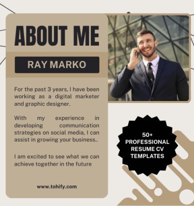 50+ Professional Resume CV Ready made Word Templates
