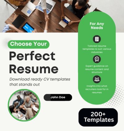 A Collection of 200+ Expert-Designed Resume Templates. Get Hired Faster