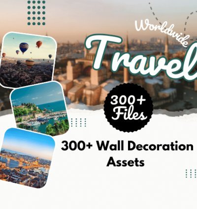 300+ High-Res Travel Prints | Transform Your Walls Into a World Tour