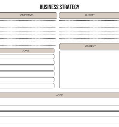 79 Page Ultimate Business Owner Planner | Complete Organizer for Goals | Tasks | Finances |  Meetings | Daily Planning and Ideas 3