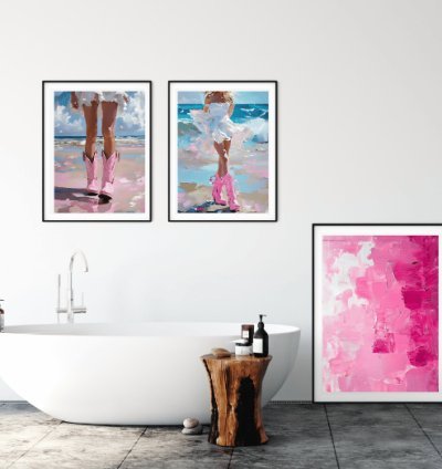 Pink Style Aesthetic High-Resolution Wall Prints 3