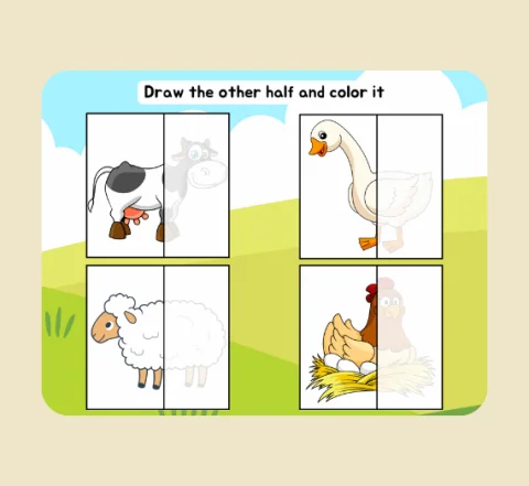 Printable Farm Busy Book | Creative Play & Early Learning | Ages 3–5 4