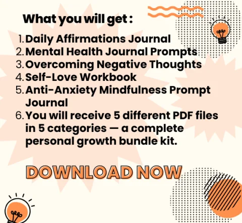 5 Self-Growth Printable PDF Files – Personal Development Toolkits 8