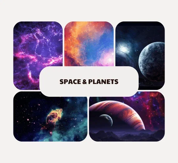 5000 High-Resolution PC Wallpapers with 10 Categories