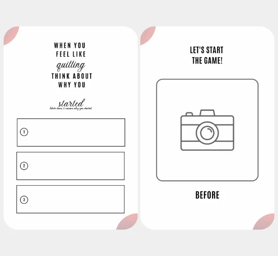 12-Week Workout + Bonus Weight Loss Printable Planners