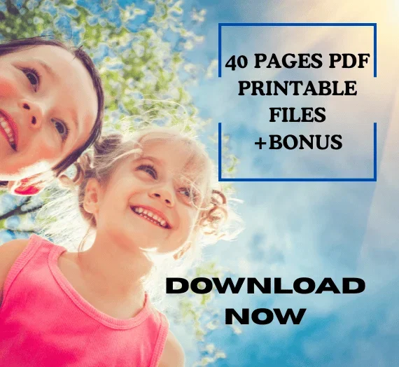 40 Page Printable PDF Puzzle Games for Kids | +Bonus