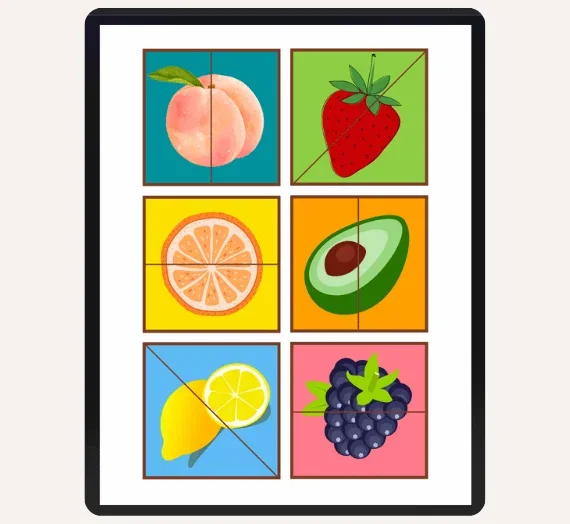 40 Page Printable PDF Puzzle Games for Kids | +Bonus