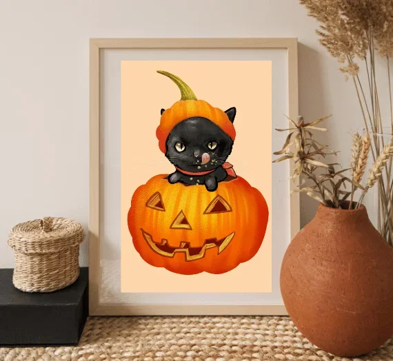 300+ High Resolution Halloween Wall Prints