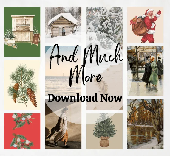 200+ Christmas Wall Art Prints | High-Resolution Festive Images