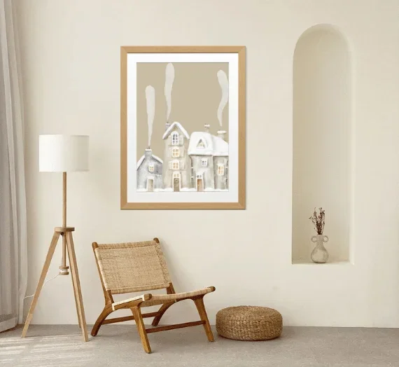 200+ Christmas Wall Art Prints | High-Resolution Festive Images