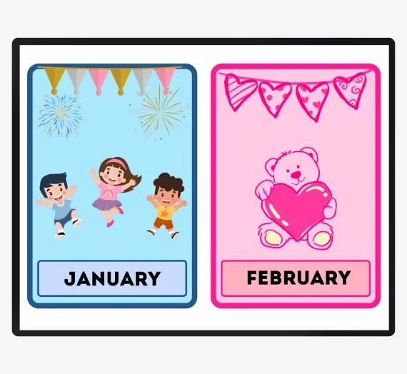 Printable PDF Flashcards for Kids and Adults | 11 Categories