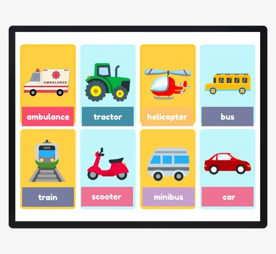 Printable PDF Flashcards for Kids and Adults | 11 Categories