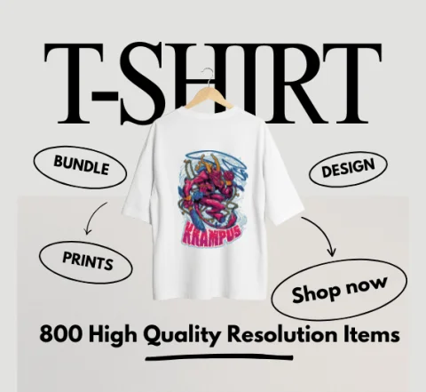 900+ High-Resolution PNG & SVG Designs | Ultimate Print-on-Demand Bundle