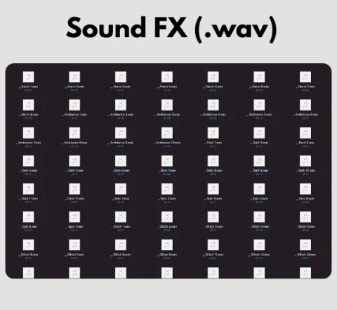 750+ Premium Sound Effects SFX Pack for Creators. 6